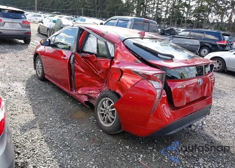 2016 Toyota Prius Three from USA, damaged, VIN JTDKARFU8G3516300